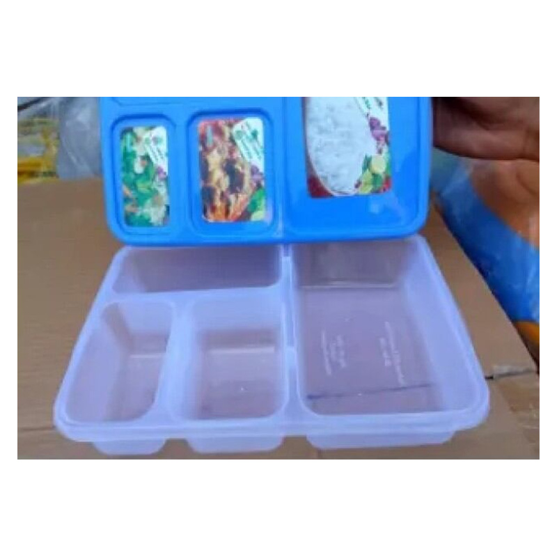 Picture of Good Quality Unique Design New Plastic Lunch Box 1pcs-Multicolor