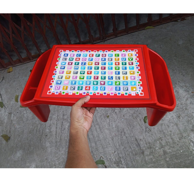 Picture of Everyday Use good quality strong Plastic Baby Kids Reading Writing Table Study Table 1 Piece-Multicolor