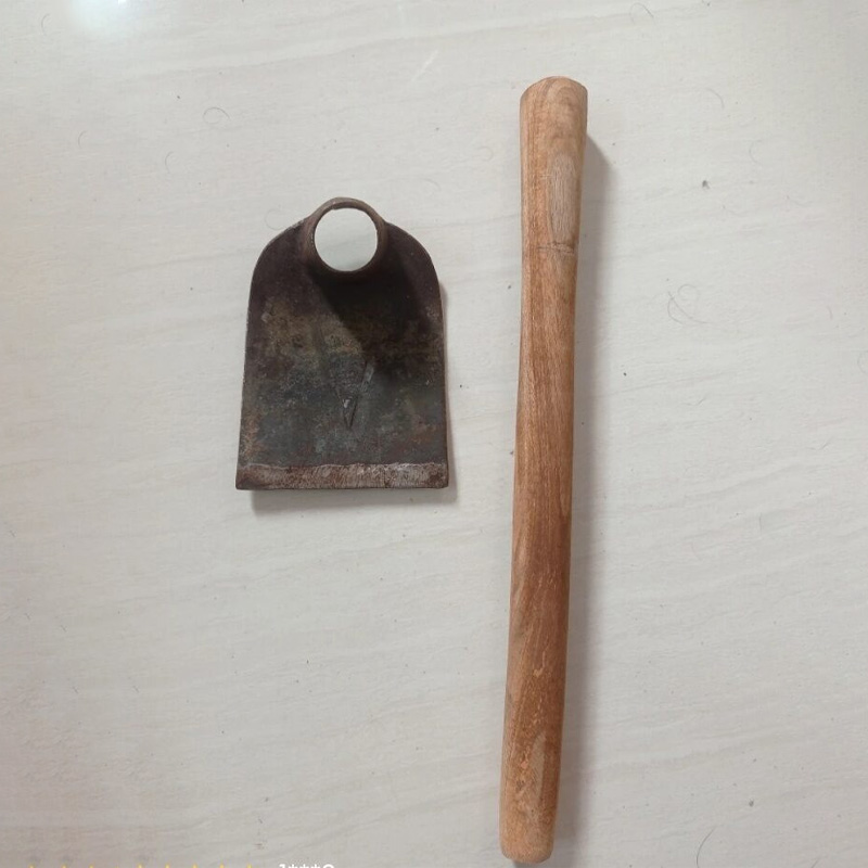 Picture of Garden Hoe Spade / Kodal, Kodal Garden Hoe Spade with Wooden Handle Agricultural Tool, MINI Kodal - 1 Pic Gardening Tools কোদাল-Brown