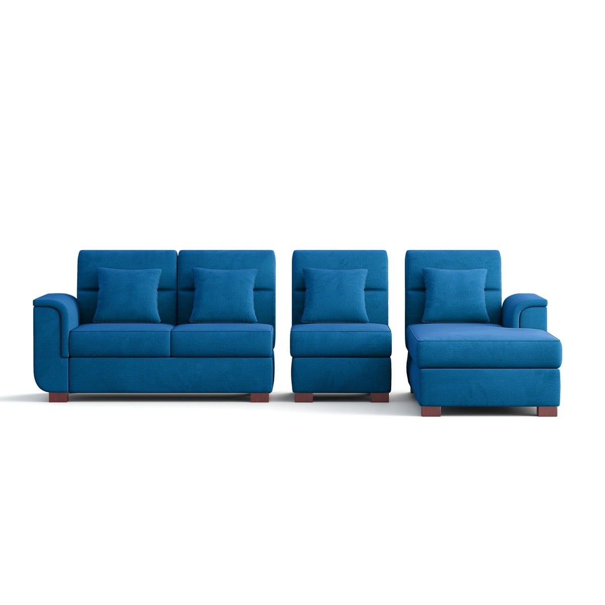 Picture of REGAL L SHAPE SOFA- PARIS SDC-365-3-1-20 (L SHAPE SOFA SET)-FABRIC-2160