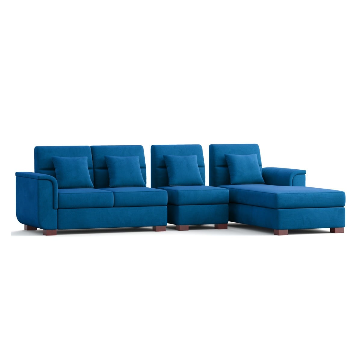 Picture of REGAL L SHAPE SOFA- PARIS SDC-365-3-1-20 (L SHAPE SOFA SET)-FABRIC-2160