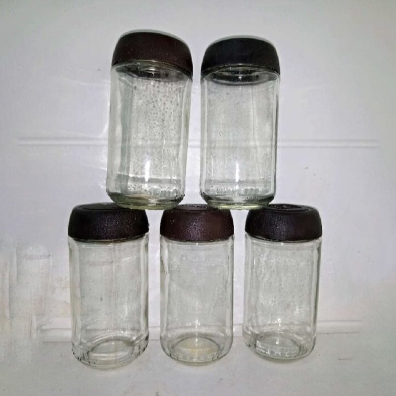 Picture of Glassware Food Jar , Food Container,glass Jar (250ml) 6pcs-White