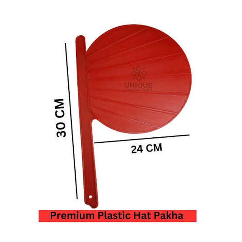 Picture of Premium Plastic Hat Pakha 2pc-Multicolor