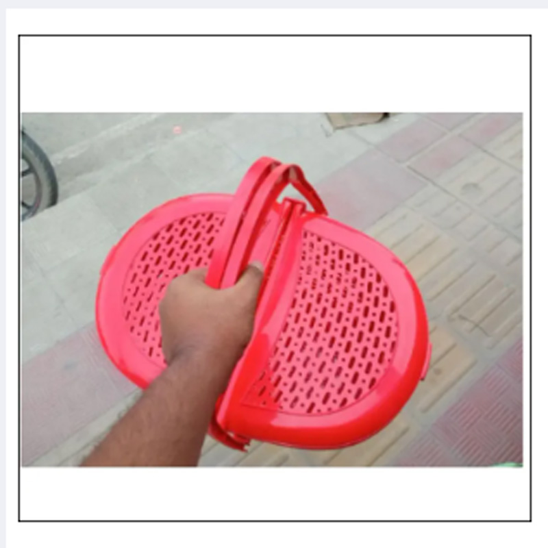 Picture of Good Quality Strong Beautiful Unique Design Smart Look Big Size Clothes & Picnic Basket – 1 Piece-Multicolor