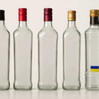Picture of Everyday Use Good Qualities Unique Design Beautiful Style glass Milk Bottle/water bottle 1 liter 1 Piece-Multicolor