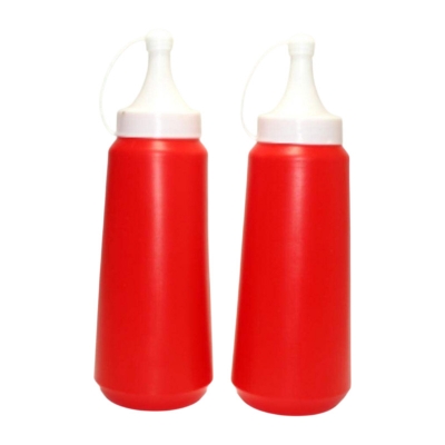 Picture of Sauce Bottle Small Size 250 ml 2 Piece-Multicolor