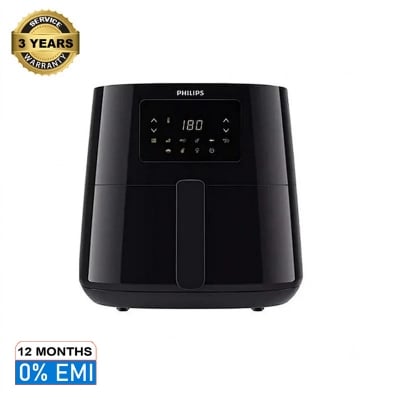 Picture of Philips Digital Display Touch Control Panel 6.2 Ltr Air Fryer XL Size HD9270, Black