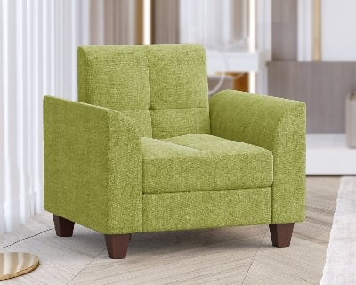 Picture of REGAL Komol Wooden Single Sofa SSC-363-3-1-20(KOMOL )FABRIC-2121