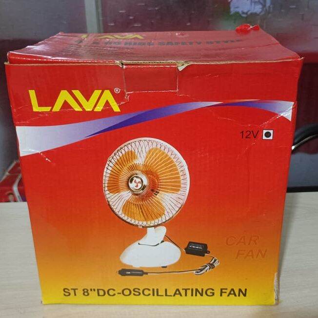 Picture of LAVA Dc Table Fan 8 Inch / Lava 8 Inch Solar FAN - Table with clip- 2in1 Multicolor