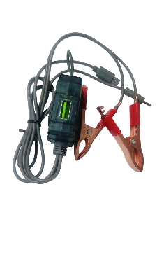 Picture of 12V Solar Mobile Phone Charger | 2.4A Quick DC Clip Charger | Type-B + Type-C Cable | 12V to USB Fast Charging