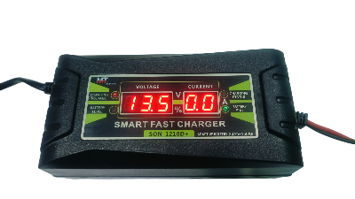 Picture of 12 Volt Smart Fast Battery Charger SON-1210D+/Digital LED Charging Information Disply  12V Car Bus Truck Charger Van Batteries 9 Ah To 200 Ah Charger