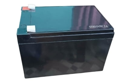 Picture of DJDC 12V 12Ah Battery / 12 volt 12Ah Battery for Electric Cycle ,Spary Machine,DC Motor, UPS,,Dc Fan Light Etc Black