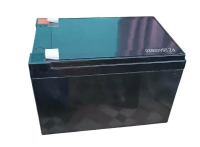 Picture of DJDC 12V 12Ah Battery / 12 volt 12Ah Battery for Electric Cycle ,Spary Machine,DC Motor, UPS,,Dc Fan Light Etc Black