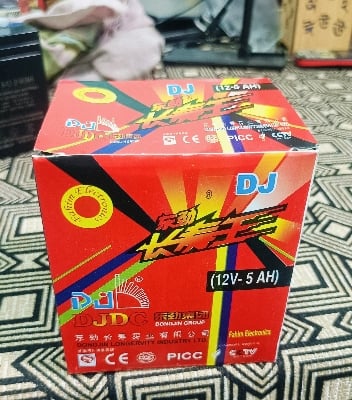 Picture of 12 Volt  5 AH Sealed Lead Acid (SLA) rechargeable maintenance free battery/rechargeable fan battery, toy Car (Vehicle) battery