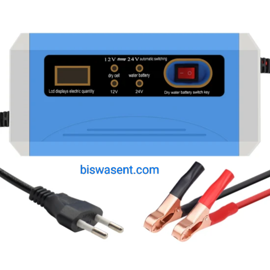 Picture of 12 volt 24 volt auto conversion battery charger/10A  Drycell And Water AJel  battery Charger/Dry Battery Charger 12A To 200AH