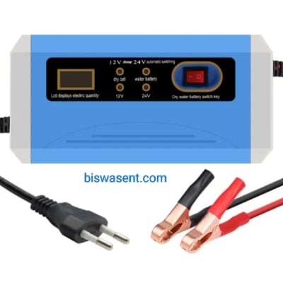 Picture of 12 volt 24 volt auto conversion battery charger/10A  Drycell And Water AJel  battery Charger/Dry Battery Charger 12A To 200AH