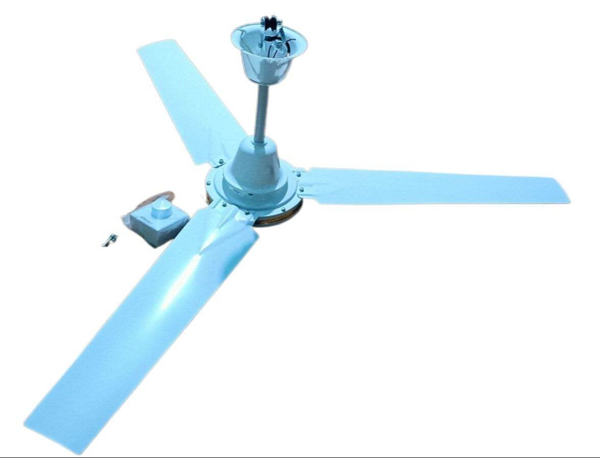 Picture of Noha Solar DC 56" Ceiling Fan, High Speed 320 RPM, 10W, Premium Design, Energy Saving Off White