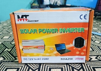 Picture of Solar Inverter 250W DC 12V To Ac 220V Solar  Inverter Converter Multicolor