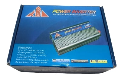 Picture of KBM Power Inverter 500W Convert 12V to 220V AC | High Efficiency DC to AC Converter for Car, Home & Outdoor Use