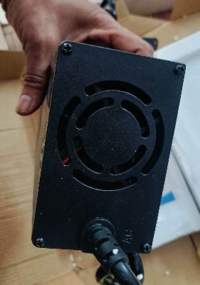 Picture of 60V 285Ah (10A)Battery Charger DJDC | Digital Display Waterproof | Auto Cut-off | For Rickshaw, Van, E-bike (30Ah–300Ah)”