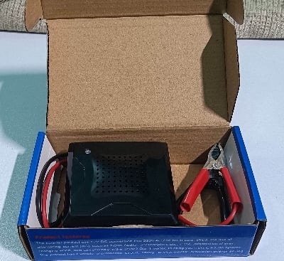 Picture of 180W Mini Inverter | 12V DC to 220V AC Converter | Solar & Battery Powered | Home Solution for Router, Laptop & LED Light