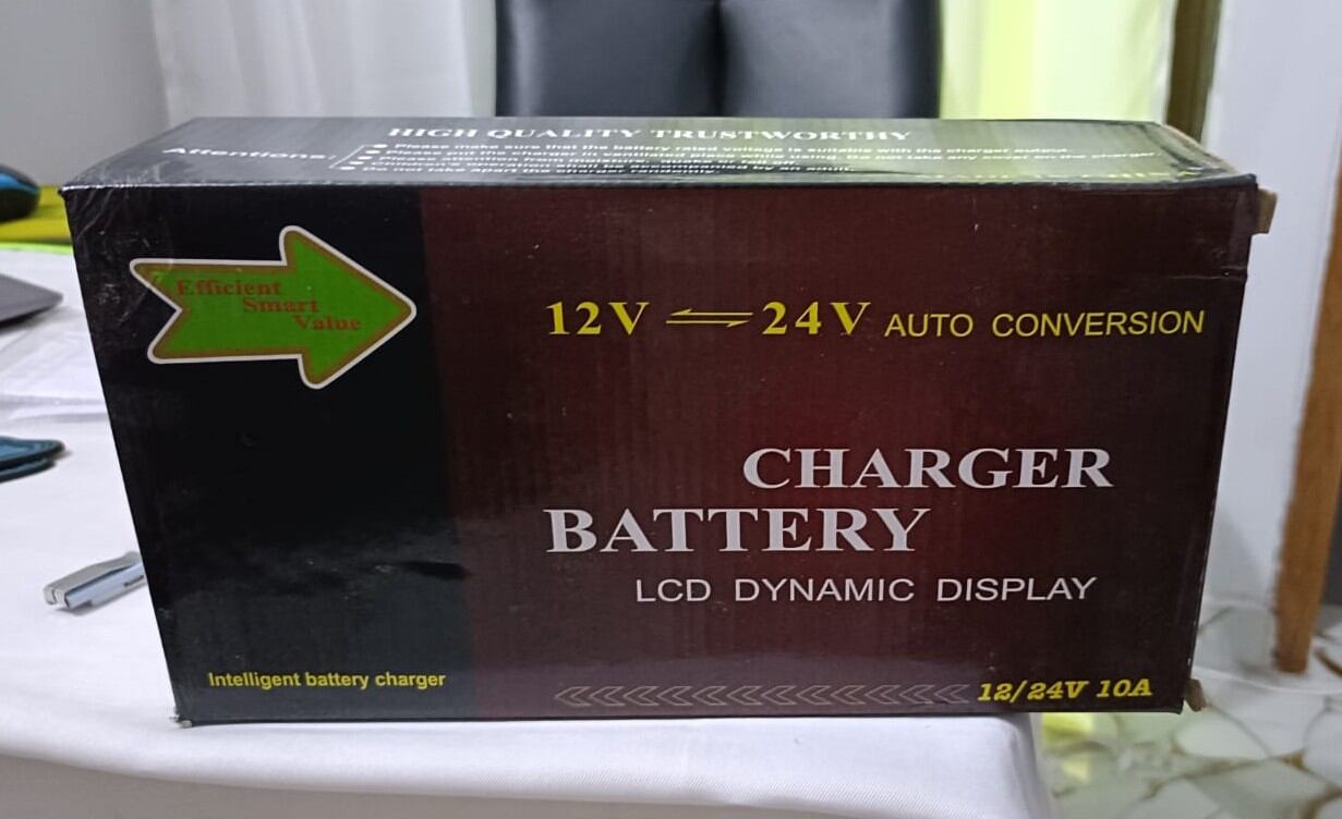Picture of 12V 24V Auto Conversion Battery Charger 10A | Dry, Lead Acid, Wet & Gel Battery (18Ah–200Ah)