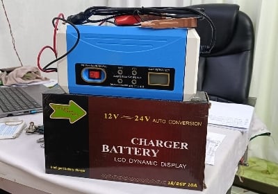 Picture of 12V 24V Auto Conversion Battery Charger 10A | Dry, Lead Acid, Wet & Gel Battery (18Ah–200Ah)