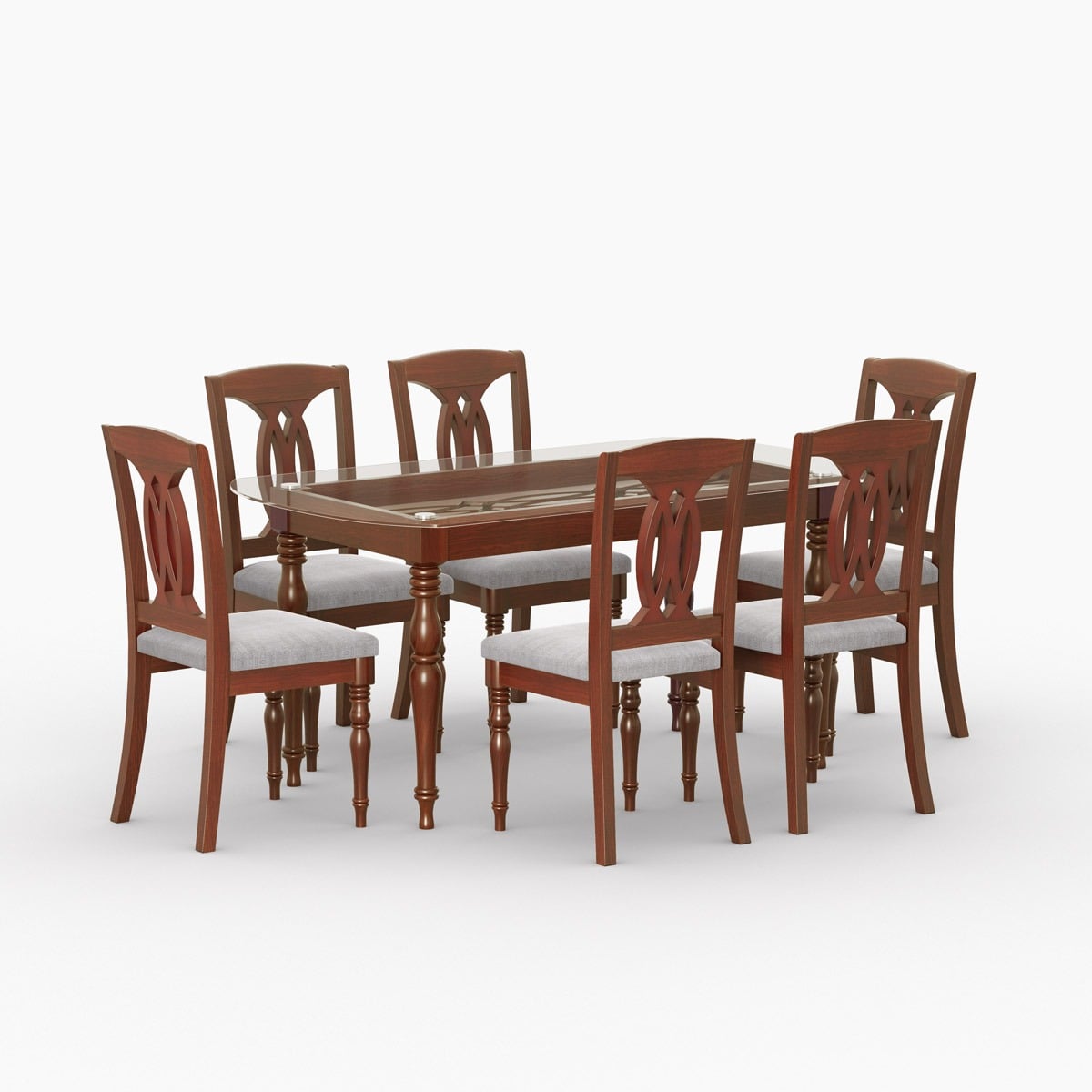 Picture of REGAL Nora Wooden Dining Table TDH-339-3-1-20
