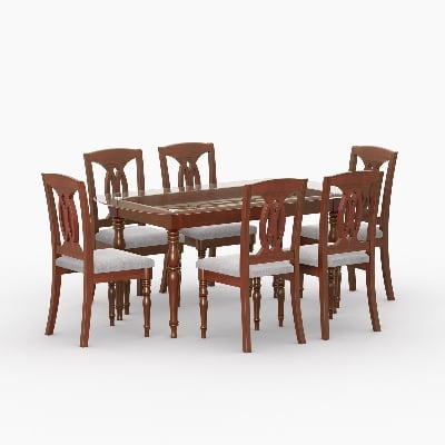 Picture of REGAL Nora Wooden Dining Table TDH-339-3-1-20