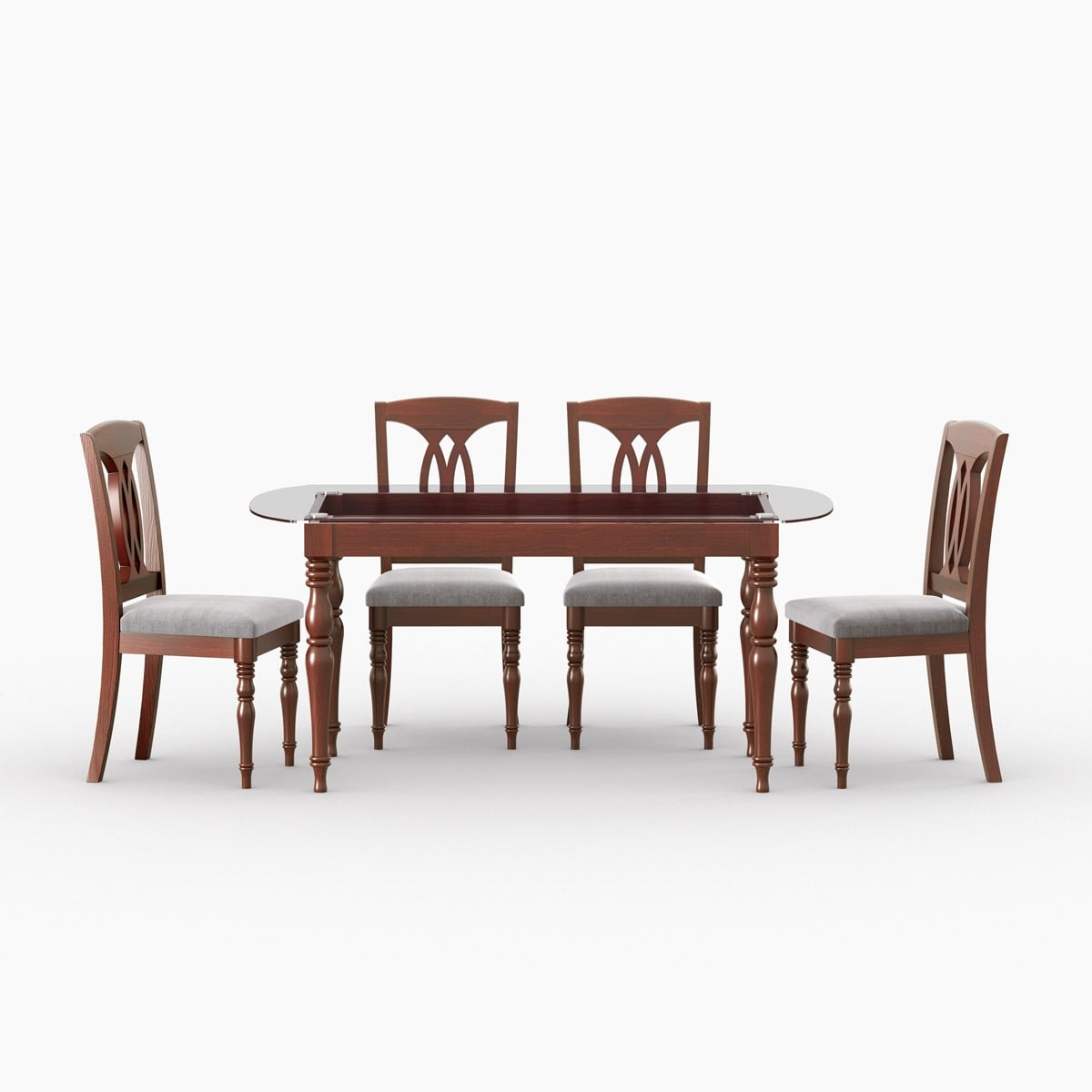 Picture of REGAL Nora Wooden Dining Table TDH-339-3-1-20