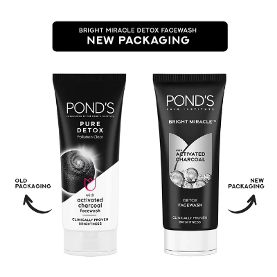Picture of Pond's Face Wash Bright Miracle Detox 100g
