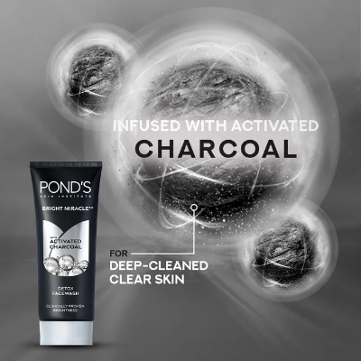 Picture of Pond's Face Wash Bright Miracle Detox 100g