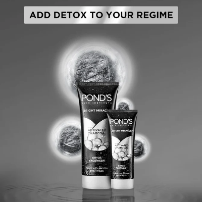 Picture of Pond's Face Wash Bright Miracle Detox 100g
