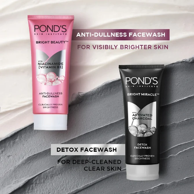 Picture of Pond's Face Wash Bright Miracle Detox 100g