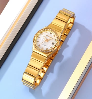 Picture of SKMEI 2342 new special discount Ladies watch Stainless Steel Quartz Wristwatch Women Top Brands Luxury Watches Fashion Simple Waterproof Ladies Watch