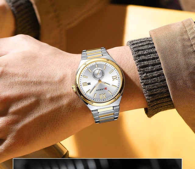 Picture of CURREN 8471 New Men Watch Business Wristwatches Movement Ultra Thin Clock Top Brand Luxury Fashion Casual