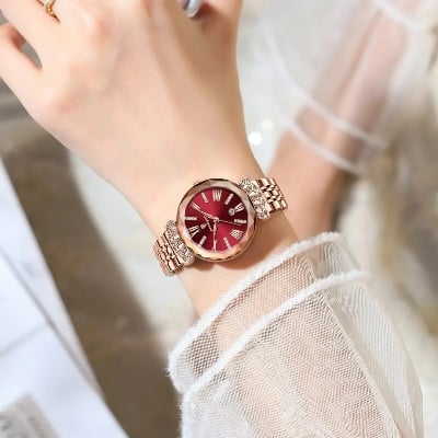 Picture of POEDAGAR 766 Luxury Watch for Woman Diamonds Dress Ladies Wristwatch Waterproof Date Stainless Steel Women Watches Female Reloj