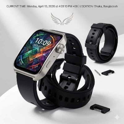 Picture of F15 Curved display  Screen Body Monitoring, Bluetooth  Calling  Smart Watch fo men's and women's Unisex imported High quality best products for Gift