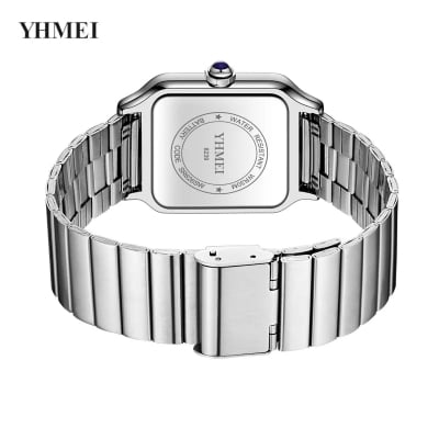 Picture of The Latest High Fashionable Luxury Stainless Steel Watch Waterproof and Luminous Blue Quartz Men's Watch-Silver