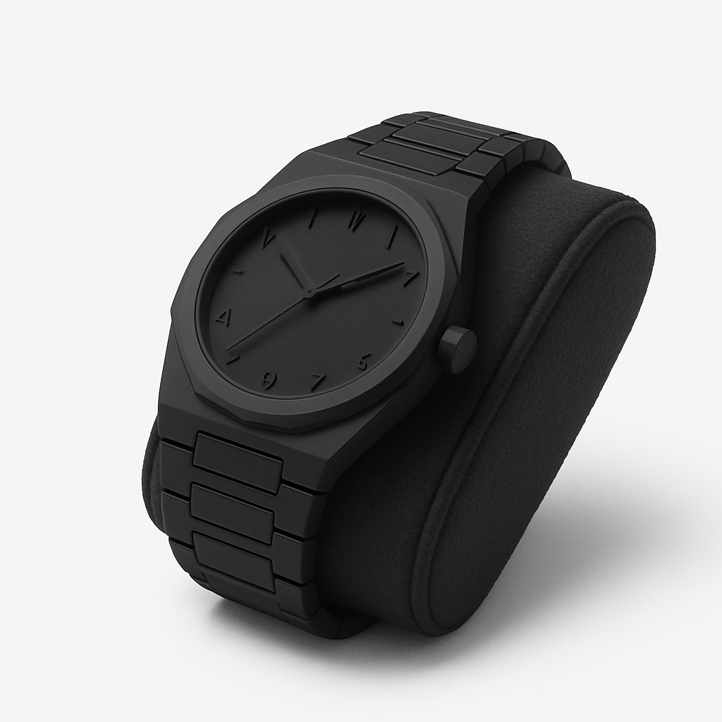 Picture of Aura Arabic original  Watch with box extra battery  - Black
