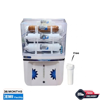Picture of Zen Aqua Smart 9 Stage RO+UV+UF+Zinc+Copper+Alkaline Water Purifier White