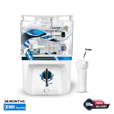 Picture of Aqua Water X Plus RO+UV+UF+Zinc+Copper+Alkaline 9 Stage Water Purifier White
