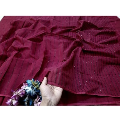 Picture of Fashionable Halfsilk Chumki Saree for Womens-All color - Sari