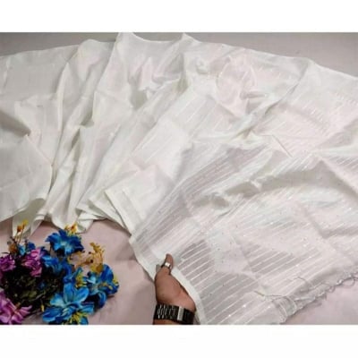 Picture of Fashionable Halfsilk Chumki Saree for Womens-All color - Sari