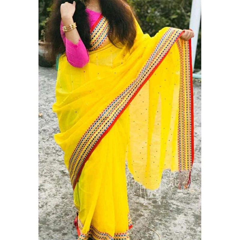Picture of Tangail Tant Saree For Women - Sari