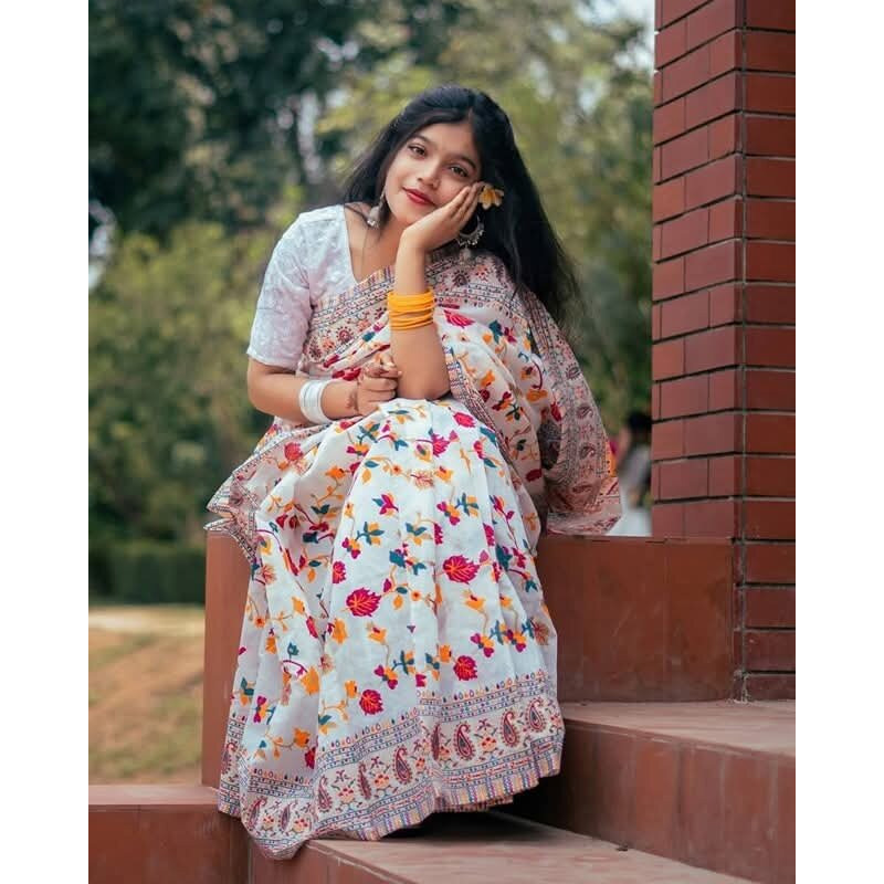 Picture of New Treandy Collection Vairal afsan print saree for women