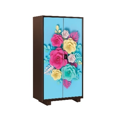 Picture of REGAL HOUSEHOLD ALMIRAH-POPULAR-CHOCO FLORAL BLUE
