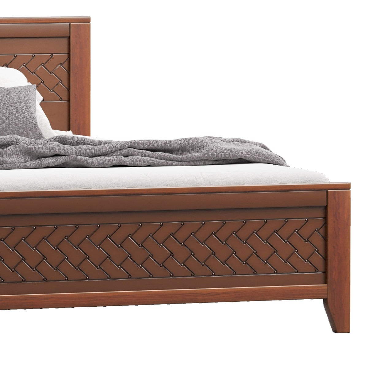Picture of REGAL Olivia Wooden Bed OLIVIA-BDH-345-3-1-20(AIRY) (DOUBLE)