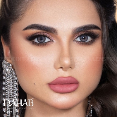 Picture of Ntural Gray Dahab Contact Lens