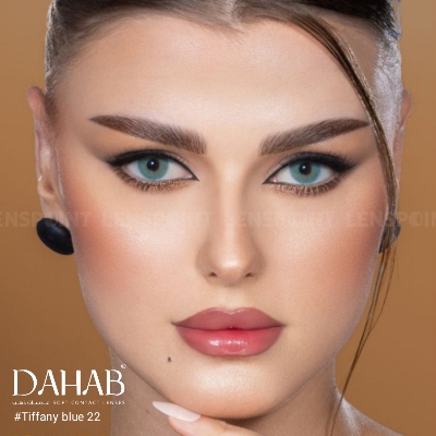 Picture of Tiffany Blue Dahab Contact Lens